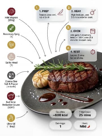 RecipeInfographic05 - Recipe Infographic AI Template
