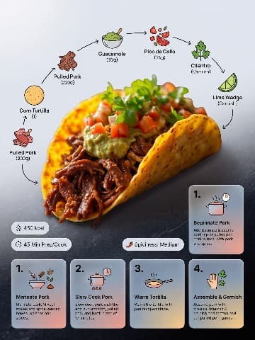 RecipeInfographic06 - Recipe Infographic AI Template