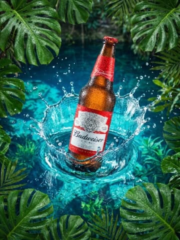 High-Speed Splash - Tropical Oasis AI Template