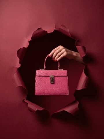 Torn Crimson Elegance